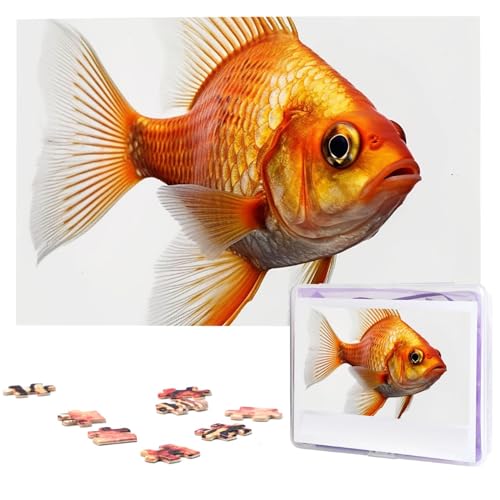 1000 Teile Puzzle für Erwachsene – Personalisiertes anregendes Holzpuzzle – Bilder von echten Fisch – Puzzle für Geburtstag Weihnachten – 75 x 50 cm 1000 Teile Puzzle für Erwachsene – Personalisiertes anregendes Holzpuzzle – Bilder von echten Fisch – Puzzle für Geburtstag Weihnachten – 75 x 50 cm von QMNEHJ