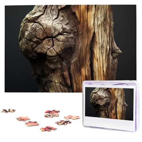 1000-teiliges Puzzle für Erwachsene, anspruchsvolle Puzzles, personalisiertes Holzpuzzle, Baumstamm, Fotos, Puzzles für Geburtstag, Weihnachten, 74,9 x 50 cm 1000-teiliges Puzzle für Erwachsene, anspruchsvolle Puzzles, personalisiertes Holzpuzzle, Baumstamm, Fotos, Puzzles für Geburtstag, Weihnachten, 74,9 x 50 cm von QMNEHJ