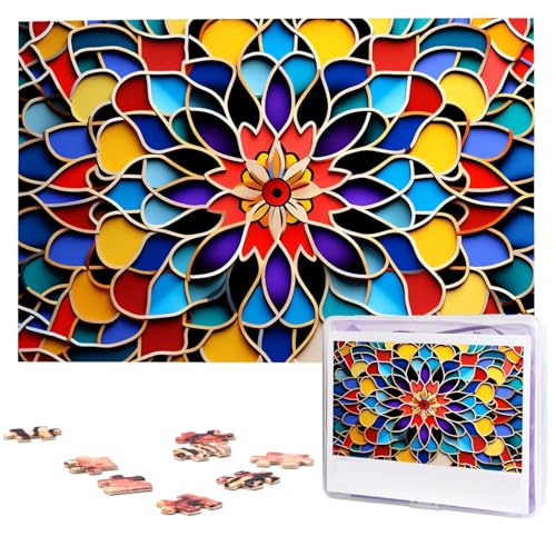 1000-teiliges Puzzle für Erwachsene, anspruchsvolle Puzzles, personalisiertes Holzpuzzle, marokkanische Farbfotos, Puzzles für Geburtstag, Weihnachten, 74,9 x 50 cm 1000-teiliges Puzzle für Erwachsene, anspruchsvolle Puzzles, personalisiertes Holzpuzzle, marokkanische Farbfotos, Puzzles für Geburtstag, Weihnachten, 74,9 x 50 cm von QMNEHJ