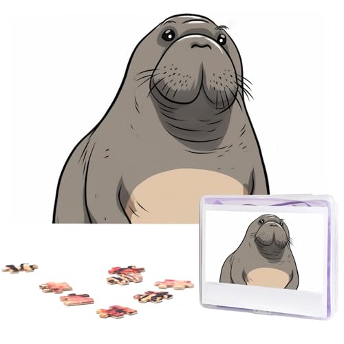 1000-teiliges Puzzle für Erwachsene, anspruchsvolle Puzzles, personalisiertes Holzpuzzle Walross-Fotos, Puzzles für Geburtstag, Weihnachten, 74,9 x 50 cm 1000-teiliges Puzzle für Erwachsene, anspruchsvolle Puzzles, personalisiertes Holzpuzzle Walross-Fotos, Puzzles für Geburtstag, Weihnachten, 74,9 x 50 cm von QMNEHJ