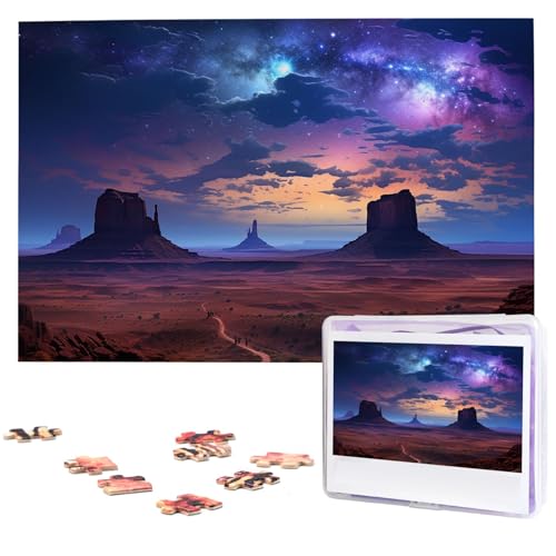 1000-teiliges Puzzle für Erwachsene, herausfordernde Puzzles, personalisiertes Holzpuzzle, Denkmal, Tal, Landschaft, Fotos, Puzzles für Geburtstag, Weihnachten, 74,9 x 50 cm 1000-teiliges Puzzle für Erwachsene, herausfordernde Puzzles, personalisiertes Holzpuzzle, Denkmal, Tal, Landschaft, Fotos, Puzzles für Geburtstag, Weihnachten, 74,9 x 50 cm von QMNEHJ
