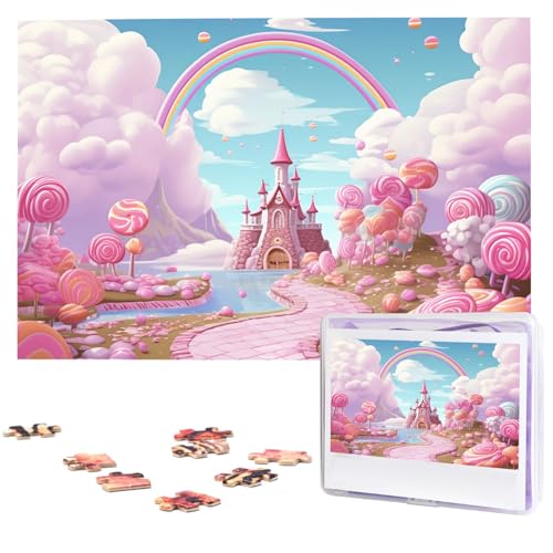 1000-teiliges Puzzle für Erwachsene, herausfordernde Puzzles, personalisiertes Holzpuzzle, Sweet Land-Fotos, Puzzles für Geburtstag, Weihnachten, 74,9 x 50 cm 1000-teiliges Puzzle für Erwachsene, herausfordernde Puzzles, personalisiertes Holzpuzzle, Sweet Land-Fotos, Puzzles für Geburtstag, Weihnachten, 74,9 x 50 cm von QMNEHJ