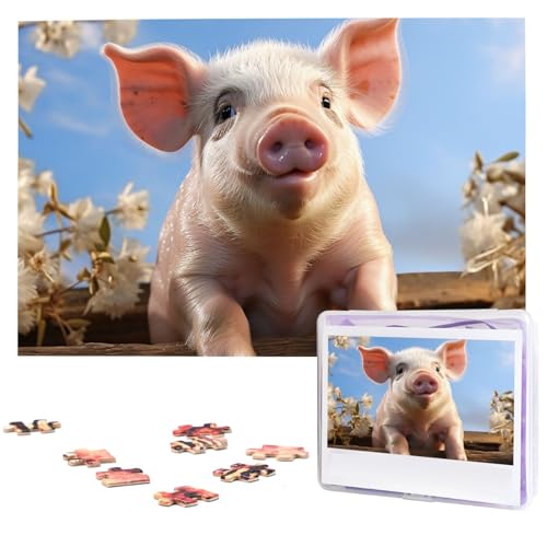 1000-teiliges Puzzle für Erwachsene, herausfordernde Puzzles, personalisiertes Holzpuzzle, lächelnde Fotos, Puzzles für Geburtstag, Weihnachten, 74,9 x 50 cm 1000-teiliges Puzzle für Erwachsene, herausfordernde Puzzles, personalisiertes Holzpuzzle, lächelnde Fotos, Puzzles für Geburtstag, Weihnachten, 74,9 x 50 cm von QMNEHJ