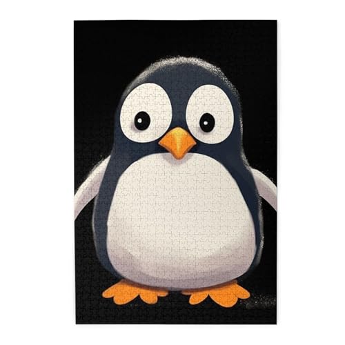 1000 Teile Puzzle für Erwachsene herausforderndes Puzzle für Spieleabende Holzpuzzle niedlichen Pinguin personalisierte benutzerdefinierte Holzpuzzle für Familie Foto Puzzle Fertiggröße 74,9 cm x 1000 Teile Puzzle für Erwachsene herausforderndes Puzzle für Spieleabende Holzpuzzle niedlichen Pinguin personalisierte benutzerdefinierte Holzpuzzle für Familie Foto Puzzle Fertiggröße 74,9 cm x von QMNKLET