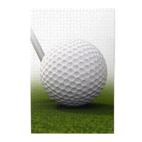 1000-teiliges Puzzle für Erwachsene, herausforderndes Puzzle für Spielabende, Holzpuzzle, Golfball, personalisierbar, Holzpuzzle für Familie, Bilderpuzzle, fertige Größe 74,9 x 50 cm 1000-teiliges Puzzle für Erwachsene, herausforderndes Puzzle für Spielabende, Holzpuzzle, Golfball, personalisierbar, Holzpuzzle für Familie, Bilderpuzzle, fertige Größe 74,9 x 50 cm von QMNKLET