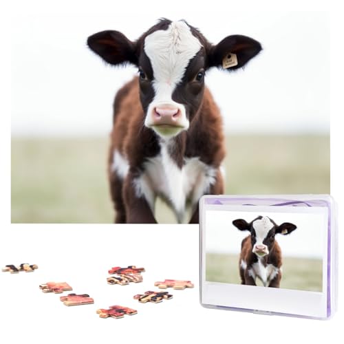 1000-teiliges Puzzle für Erwachsene, herausforderndes Puzzle für Spieleabende, Holzpuzzle, Babykuh, personalisierbar, Holzpuzzle für Familie, Bilderpuzzle, fertige Größe 74,9 x 50 cm 1000-teiliges Puzzle für Erwachsene, herausforderndes Puzzle für Spieleabende, Holzpuzzle, Babykuh, personalisierbar, Holzpuzzle für Familie, Bilderpuzzle, fertige Größe 74,9 x 50 cm von QMNKLET