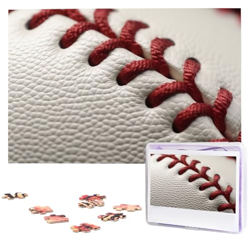 1000-teiliges Puzzle für Erwachsene, herausforderndes Puzzle für Spieleabende, Holzpuzzle, Baseball-Spitze, Nahaufnahme, personalisiertes Holzpuzzle für Familie, Bilderpuzzle, fertige Größe 74,9 x 50 1000-teiliges Puzzle für Erwachsene, herausforderndes Puzzle für Spieleabende, Holzpuzzle, Baseball-Spitze, Nahaufnahme, personalisiertes Holzpuzzle für Familie, Bilderpuzzle, fertige Größe 74,9 x 50 von QMNKLET
