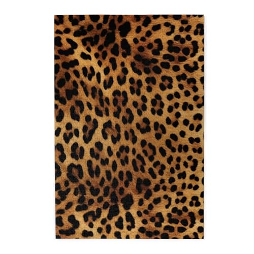 1000-teiliges Puzzle für Erwachsene, herausforderndes Puzzle für Spieleabende, Holzpuzzle, Leopardenhaut, personalisierbar, Holzpuzzle für Familie, Bilderpuzzle, fertige Größe 74,9 x 50 cm 1000-teiliges Puzzle für Erwachsene, herausforderndes Puzzle für Spieleabende, Holzpuzzle, Leopardenhaut, personalisierbar, Holzpuzzle für Familie, Bilderpuzzle, fertige Größe 74,9 x 50 cm von QMNKLET
