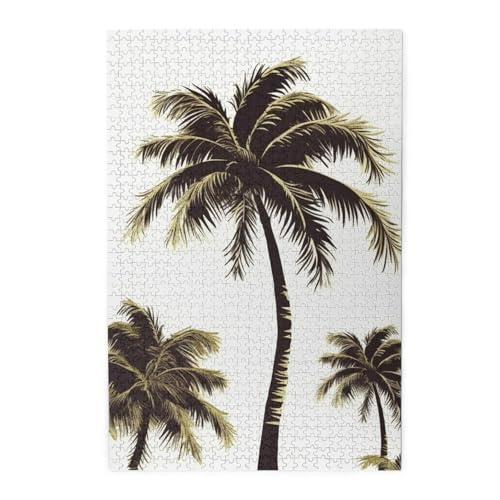 1000-teiliges Puzzle für Erwachsene, herausforderndes Puzzle für Spieleabende, Holzpuzzle Palme, personalisiertes Holzpuzzle für Familie, Bilderpuzzle, fertige Größe 74,9 x 50 cm 1000-teiliges Puzzle für Erwachsene, herausforderndes Puzzle für Spieleabende, Holzpuzzle Palme, personalisiertes Holzpuzzle für Familie, Bilderpuzzle, fertige Größe 74,9 x 50 cm von QMNKLET