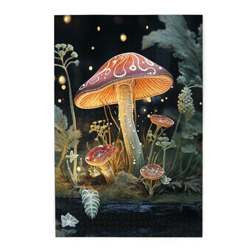 Puzzle für Erwachsene, 1000 Teile Puzzle, Stimulierendes Puzzle für Spielnächte, personalisiertes Holzpuzzle in Form eines Schmetterlings und Pilzes, personalisiertes Holzpuzzle für Familienfoto Puzzle für Erwachsene, 1000 Teile Puzzle, Stimulierendes Puzzle für Spielnächte, personalisiertes Holzpuzzle in Form eines Schmetterlings und Pilzes, personalisiertes Holzpuzzle für Familienfoto von QMNKLET