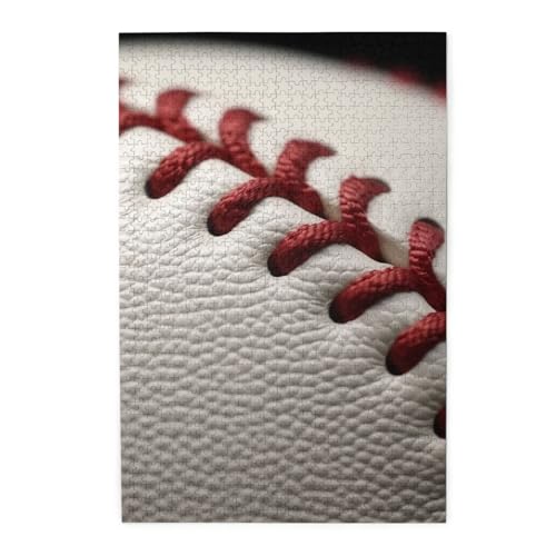 Puzzle mit 1000 Teilen für Erwachsene – herausforderndes Puzzle für Spieleabende – personalisiertes Holzpuzzle mit Baseballspitze – personalisiertes Holzpuzzle für Familienfoto – fertige Größe Puzzle mit 1000 Teilen für Erwachsene – herausforderndes Puzzle für Spieleabende – personalisiertes Holzpuzzle mit Baseballspitze – personalisiertes Holzpuzzle für Familienfoto – fertige Größe von QMNKLET