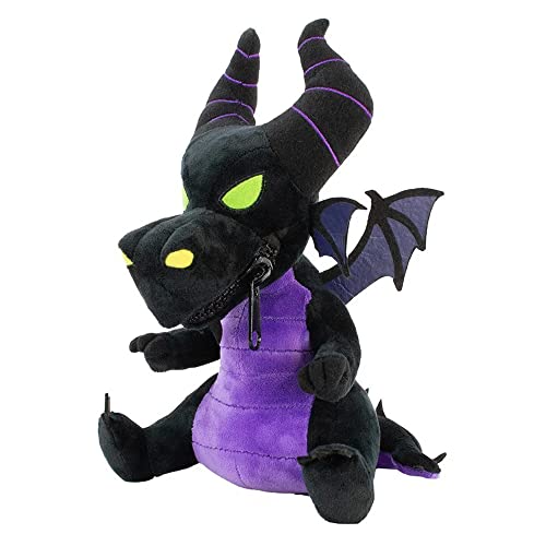 QMx 60511602539 Quantum Mechanix-Disney Maleficent Zipper Mouth Plush von QMx