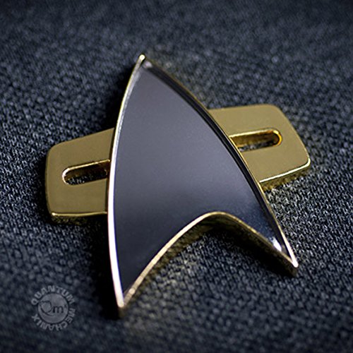 QMx STR-0049 Star Trek Aufnäher, Gold, Standard von QMx