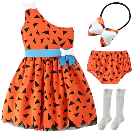Halloween Baby Kostüme 2024 - Neugeborenes Mädchen Outfit, Orange, 6 Monate Halloween Baby Kostüme 2024 - Neugeborenes Mädchen Outfit, Orange, 6 Monate von QNPRT