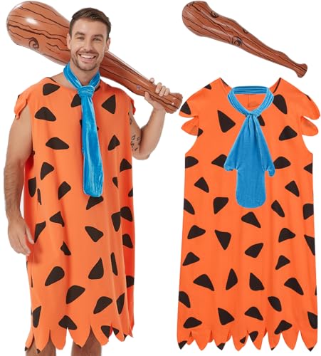 QNPRT Halloween-Kostüme für Erwachsene, Herren, lustig, schlicht, Größe M, Orange von QNPRT