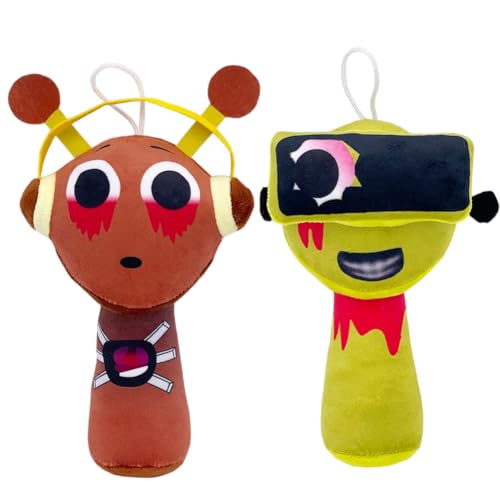 QNUOXEP Sprunki Plush 2pcs Sprunki Plushies Kuscheltier, Sprunki Plush Spielzeug, Geeignet für Kindergeschenke und -Kollektionen, Plüschfiguren für Kinder Fans Geburtstag Geschenk QNUOXEP Sprunki Plush 2pcs Sprunki Plushies Kuscheltier, Sprunki Plush Spielzeug, Geeignet für Kindergeschenke und -Kollektionen, Plüschfiguren für Kinder Fans Geburtstag Geschenk von QNUOXEP