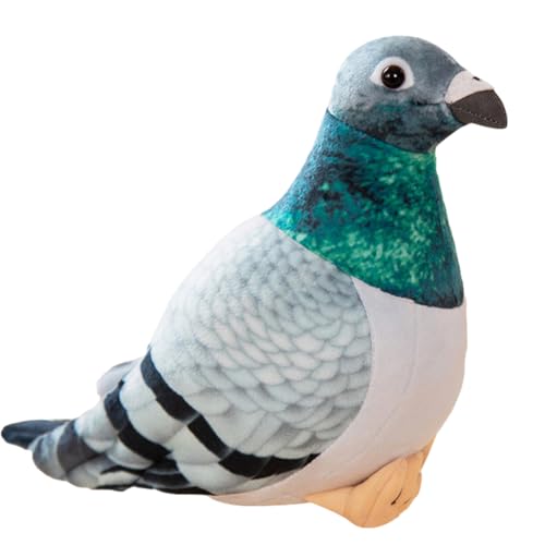 QNUOXEP Taube Plüschtier Kuscheltier, Taube Puppe, Taube Guhruh Heimdekoration Plüschtaube Stofftier Taube Geeignet Für Jungen Mädchen, Geschenk für Freunde und Kinder 20 cm QNUOXEP Taube Plüschtier Kuscheltier, Taube Puppe, Taube Guhruh Heimdekoration Plüschtaube Stofftier Taube Geeignet Für Jungen Mädchen, Geschenk für Freunde und Kinder 20 cm von QNUOXEP