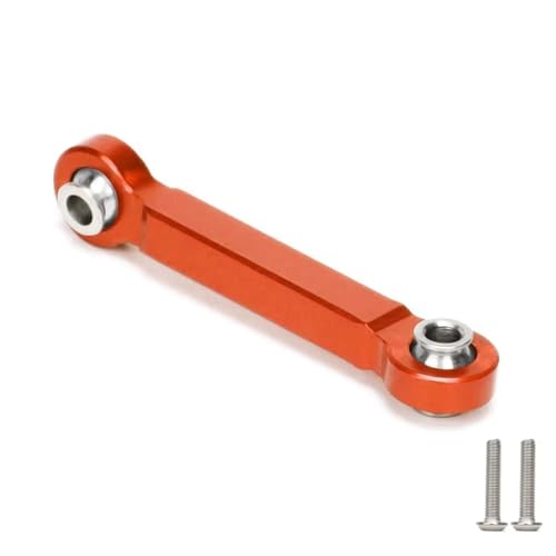 Pull Rod Link Linkage Für Traxxas Unlimited Desert Racer UDR 85076-4 85086-4 1/7 RC Metall CNC Servo Lenkgestänge Spurstange(Orange) von QOAKSDY