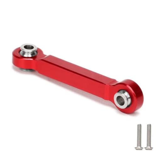 Pull Rod Link Linkage Für Traxxas Unlimited Desert Racer UDR 85076-4 85086-4 1/7 RC Metall CNC Servo Lenkgestänge Spurstange(Red) von QOAKSDY