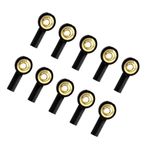 QOAKSDY Pull Rod Link Linkage 10 Stücke M2 Link Spurstangenkopf Kugelgelenk Schnalle Lenkung Schubstange Für RC Auto Boot Upgrade Teile Zubehör QOAKSDY Pull Rod Link Linkage 10 Stücke M2 Link Spurstangenkopf Kugelgelenk Schnalle Lenkung Schubstange Für RC Auto Boot Upgrade Teile Zubehör von QOAKSDY