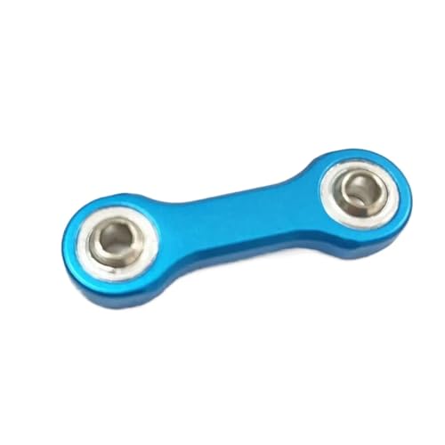 QOAKSDY Pull Rod Link Linkage Für ARRMA Für SENTON 3S 1/10 RC Autoteil Lenkstange Lenkgestänge Spurstange Aus Aluminiumlegierung(Blue) von QOAKSDY