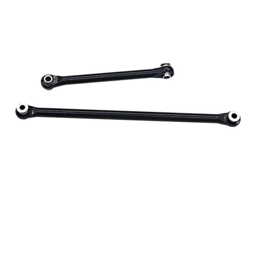 QOAKSDY Pull Rod Link Linkage Für Axial Für Capra UTB18 1/18 RC Autoteil, Lenkstange Aus Aluminiumlegierung, Lenkgestänge Spurstange(Black) von QOAKSDY