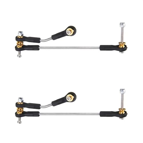 QOAKSDY Pull Rod Link Linkage Für C14 C24 C34 B1 B14 B24 B16 B36 1/16 RC-Auto-Ersatzteilen, 2 Satz Lenkgestänge, Servo-Verbindungsstange, Lenkgestänge QOAKSDY Pull Rod Link Linkage Für C14 C24 C34 B1 B14 B24 B16 B36 1/16 RC-Auto-Ersatzteilen, 2 Satz Lenkgestänge, Servo-Verbindungsstange, Lenkgestänge von QOAKSDY