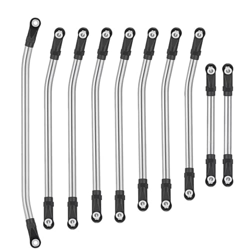 QOAKSDY Pull Rod Link Linkage Für Element Enduro Sendero 1/10 RC Crawler Car Stahlgestänge Hochspielraum-Aufhängungsglieder Mit Stangenende QOAKSDY Pull Rod Link Linkage Für Element Enduro Sendero 1/10 RC Crawler Car Stahlgestänge Hochspielraum-Aufhängungsglieder Mit Stangenende von QOAKSDY