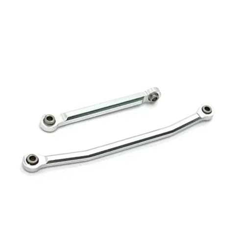 QOAKSDY Pull Rod Link Linkage Für FMS Für FCX24 1/24 RC Crawler Car Metall-Lenkstangen Lenkgestänge Verbindungsglied Upgrades Teile Zubehör(Silver) von QOAKSDY