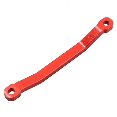 QOAKSDY Pull Rod Link Linkage Für HAIBOXING Für HBX 2098B 1/24 RC-Auto-Upgrades, Teile, Zubehör, Metall-Lenkstange, Spurstangen, Zugstange(Red) von QOAKSDY