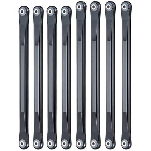 QOAKSDY Pull Rod Link Linkage Für LMT 4WD 1/8 RC Crawler Truck Car Upgrade-Teile. Oberes Und Unteres Gestänge Aus Metall Für Die Für Chassis-Verbindungsstange Mit Kugelkopf(Upper and Lower) von QOAKSDY