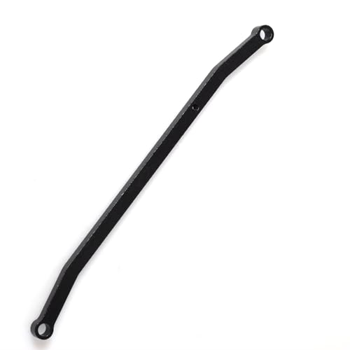 QOAKSDY Pull Rod Link Linkage Für LOSI Für Mini Für LMT 1/18 RC-Auto-Upgrade-Teile Zubehör Metall-Lenkverbindungsstange LOS211051(Black) von QOAKSDY