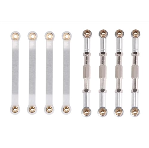 QOAKSDY Pull Rod Link Linkage Für MN D90 D91 D96 D99 D99S MN90 MN99S 1/12 RC-Auto-Upgrade-Teile, Metall Chassis-Zugstangen, Verbindungsstange QOAKSDY Pull Rod Link Linkage Für MN D90 D91 D96 D99 D99S MN90 MN99S 1/12 RC-Auto-Upgrade-Teile, Metall Chassis-Zugstangen, Verbindungsstange von QOAKSDY