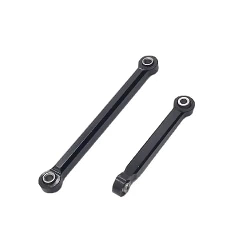 QOAKSDY Pull Rod Link Linkage Für SG-2801 Defender D90 RC-Autoteile, Metall-Upgrade-Modifikationszubehör, Lenkstange, Lenkverbindung(Black) von QOAKSDY