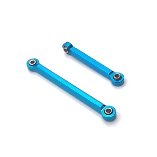 QOAKSDY Pull Rod Link Linkage Für SG-2801 Defender D90 RC-Autoteile, Metall-Upgrade-Modifikationszubehör, Lenkstange, Lenkverbindung(Blue) von QOAKSDY