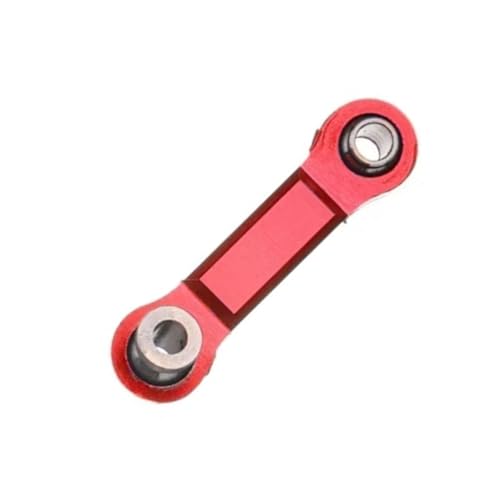 QOAKSDY Pull Rod Link Linkage Für WLtoys 184011 A949 A959 A969 A979 K929 RC-Autoteile, Metall-Upgrade, Refit-Servo-Verbindungsgestänge, Zugstange(Red) von QOAKSDY