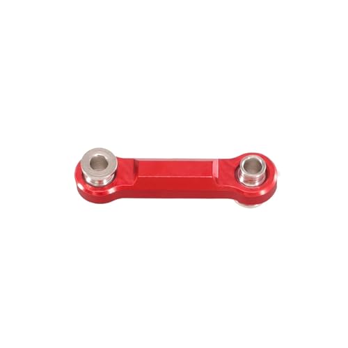 QOAKSDY Pull Rod Link Linkage Für Wltoys K929 A959 A969 A979 K929 A959 1/18 RC Auto Metall Upgrade Und Modifikation Teile Zubehör Servo Stange Server Stange(Red) von QOAKSDY