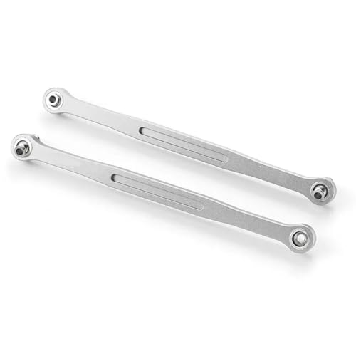 QOAKSDY Pull Rod Link Linkage Für XMAXX Monster Trucks 1/5 RC-Auto, Ersatzteil, Lenkgestänge, Lenkstangensatz, Zubehör(Silver) von QOAKSDY