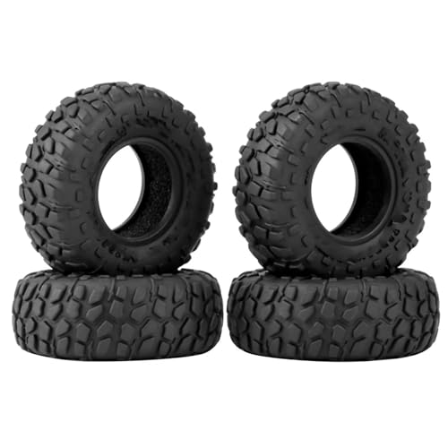QOAKSDY RC Auto Reifen Für Axial Für SCX24 Für Bronco Für Gladiator AX24 Für TRX4M 1/18 1/24 RC Crawler Auto 4 Stück 50 Mm 1,0 Zoll Weichgummi-Radreifen QOAKSDY RC Auto Reifen Für Axial Für SCX24 Für Bronco Für Gladiator AX24 Für TRX4M 1/18 1/24 RC Crawler Auto 4 Stück 50 Mm 1,0 Zoll Weichgummi-Radreifen von QOAKSDY