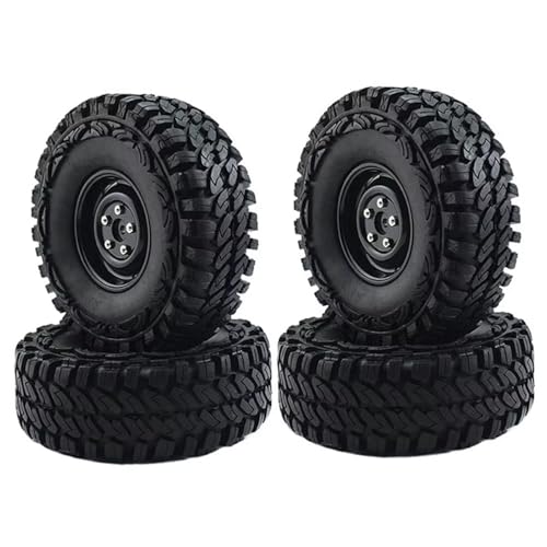 QOAKSDY RC Auto Reifen Für D90 Für SCX10 1/10 RC Autos Upgrade Teil Für Rock Crawler Teile Für Spielzeug 4 Stück 1,9 Zoll 108 Mm Reifen Felge QOAKSDY RC Auto Reifen Für D90 Für SCX10 1/10 RC Autos Upgrade Teil Für Rock Crawler Teile Für Spielzeug 4 Stück 1,9 Zoll 108 Mm Reifen Felge von QOAKSDY