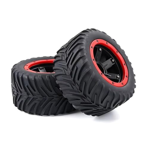 QOAKSDY RC Auto Reifen Für HPI Für Racing Für Savage XL Für Flux Für Rofun Für Rovan 1/8 Rc Auto Bürstenloser LKW Für Spielzeugteile 2 Stück Radreifen von QOAKSDY