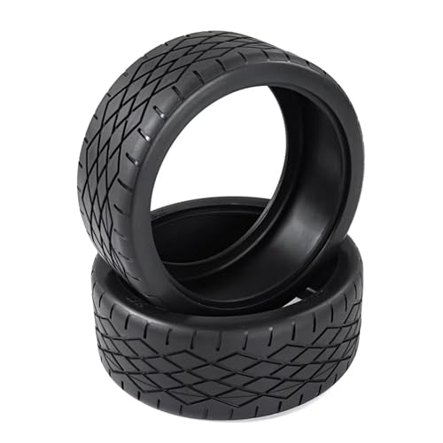 QOAKSDY RC Auto Reifen Für Rovan F5 Für MCD XS-5 RC-Autos Im Maßstab 1:5, Upgrade-Teil, Zubehör, 2 Stück Gummirad, Reifenteile, Reifen-Skin-Set QOAKSDY RC Auto Reifen Für Rovan F5 Für MCD XS-5 RC-Autos Im Maßstab 1:5, Upgrade-Teil, Zubehör, 2 Stück Gummirad, Reifenteile, Reifen-Skin-Set von QOAKSDY