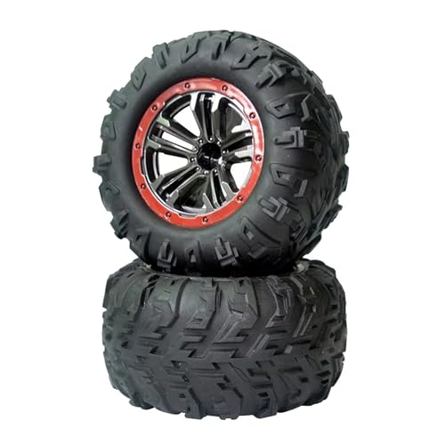 QOAKSDY RC Auto Reifen Für XLF X03 X04 X-03 X-04 1/10 RC Auto Bürstenlos Für Monster Truck Ersatzteile Zubehör Rad Reifen von QOAKSDY