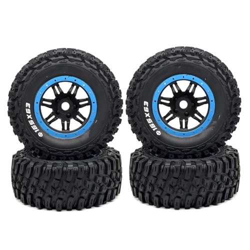 QOAKSDY RC Auto Reifen Für ZD Für Racing Für DBX-07 Für DBX07 1/7 RC Auto Upgrade Teile Ersatzzubehör 4 Stück Rad Reifen von QOAKSDY