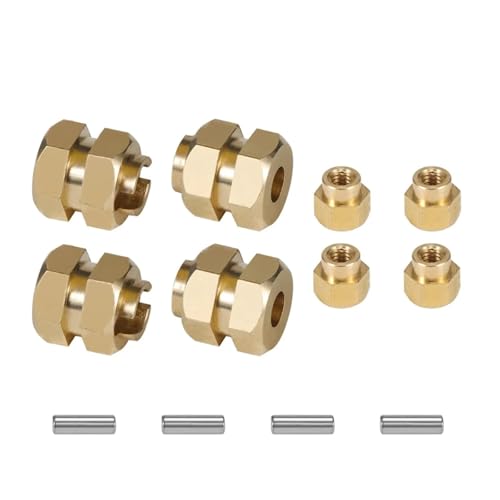 QOAKSDY RC-Cars-Upgrade Teile Für Bronco Für Defender 1/18 RC Crawler TRX4M Für Chassis Upgrade Teile Messing Rad Hex Hub Erweiterte Adapter Breite Dicke 7mm QOAKSDY RC-Cars-Upgrade Teile Für Bronco Für Defender 1/18 RC Crawler TRX4M Für Chassis Upgrade Teile Messing Rad Hex Hub Erweiterte Adapter Breite Dicke 7mm von QOAKSDY