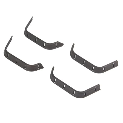 QOAKSDY RC-Cars-Upgrade Teile Für MN D90 D91 D96 D99 Für MN99S 4 Stücke Rad Augenbraue Kotflügel Abdeckung 1/12 RC Auto Upgrade Teile Zubehör von QOAKSDY