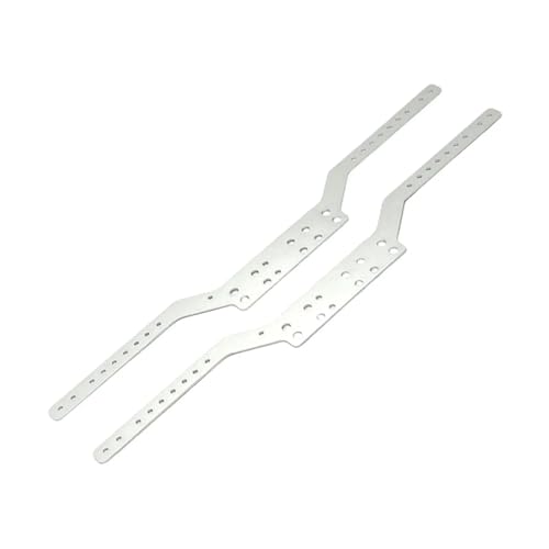 QOAKSDY RC-Cars-Upgrade Teile Für MN168 Für MN78 1:12 RC Crawler Auto Spielzeug Upgrade Teile Chassis Rahmen Schienen Modifikation Zubehör(White) von QOAKSDY