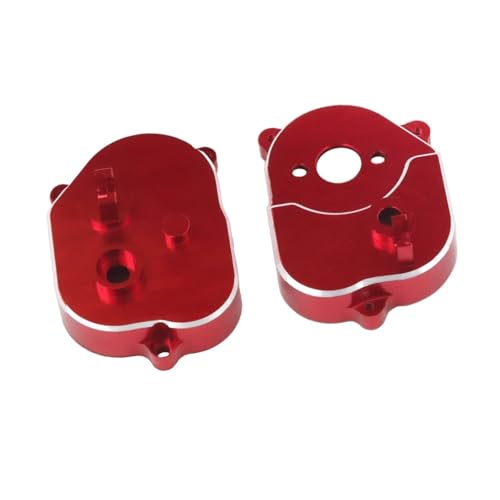 QOAKSDY RC-Cars-Upgrade Teile Für MN82 Für MN78 Metall Übertragung Shell Getriebe Gehäuse Mit 1/12 RC Auto Upgrade Ersatzteile(Red) von QOAKSDY