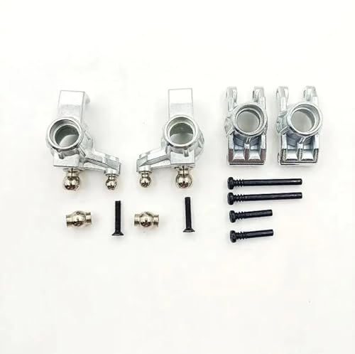 QOAKSDY RC-Cars-Upgrade Teile Für SCY 16101 16102 16103 16201 Q117 Q132 JT-16103 RC Teile Metall Vorder-Und Hinterachse Sitze Upgrade Zubehör(1set) von QOAKSDY