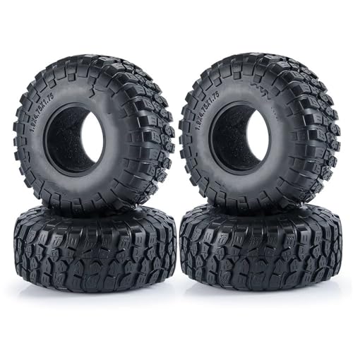 QOAKSDY RC-Cars-Upgrade Teile Für TRX4 Für Axial Für SCX10 90046 Für Capra D90 D110 Für Wraith 4 Stücke 1,9 "Rad Reifen 120x52mm Für 1/10 RC Für Rock Buggy Crawler Auto QOAKSDY RC-Cars-Upgrade Teile Für TRX4 Für Axial Für SCX10 90046 Für Capra D90 D110 Für Wraith 4 Stücke 1,9 "Rad Reifen 120x52mm Für 1/10 RC Für Rock Buggy Crawler Auto von QOAKSDY